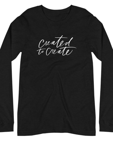 Created to Create Long Sleeve in Black