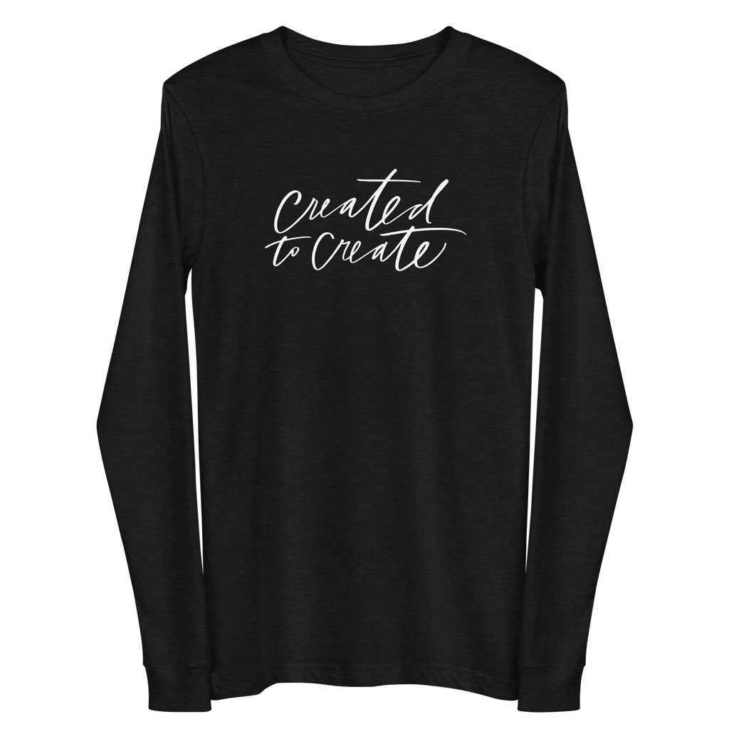 created to create long sleeve in black