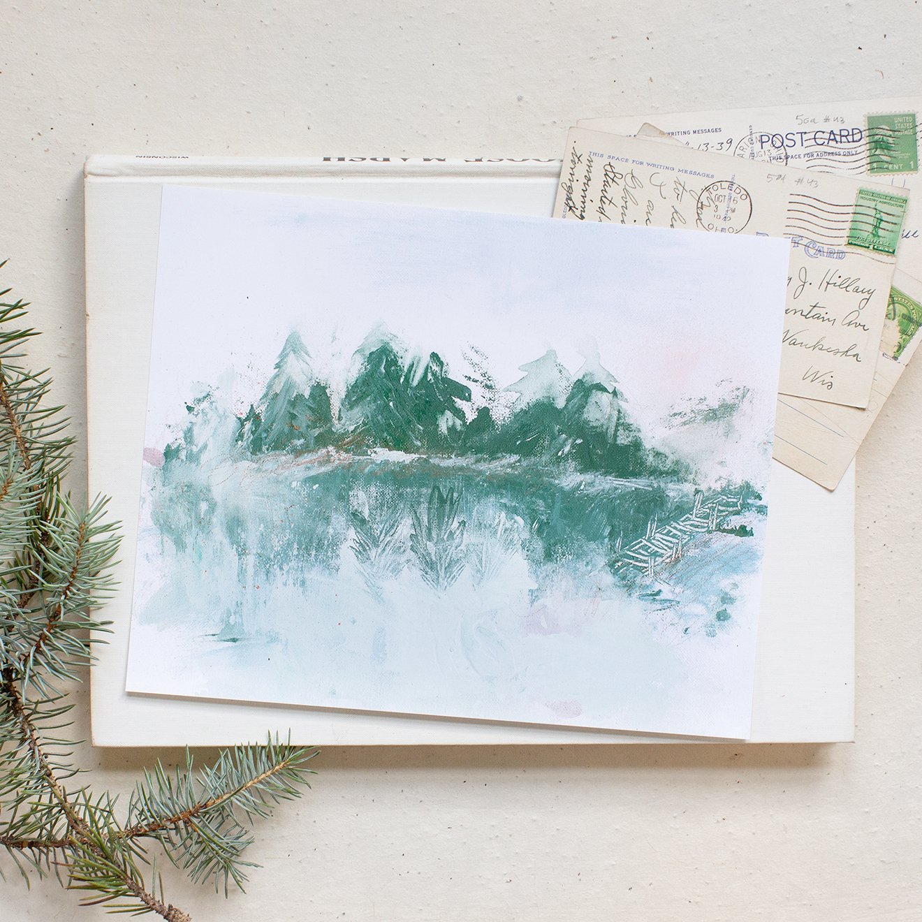 The Dock Up North | Canvas