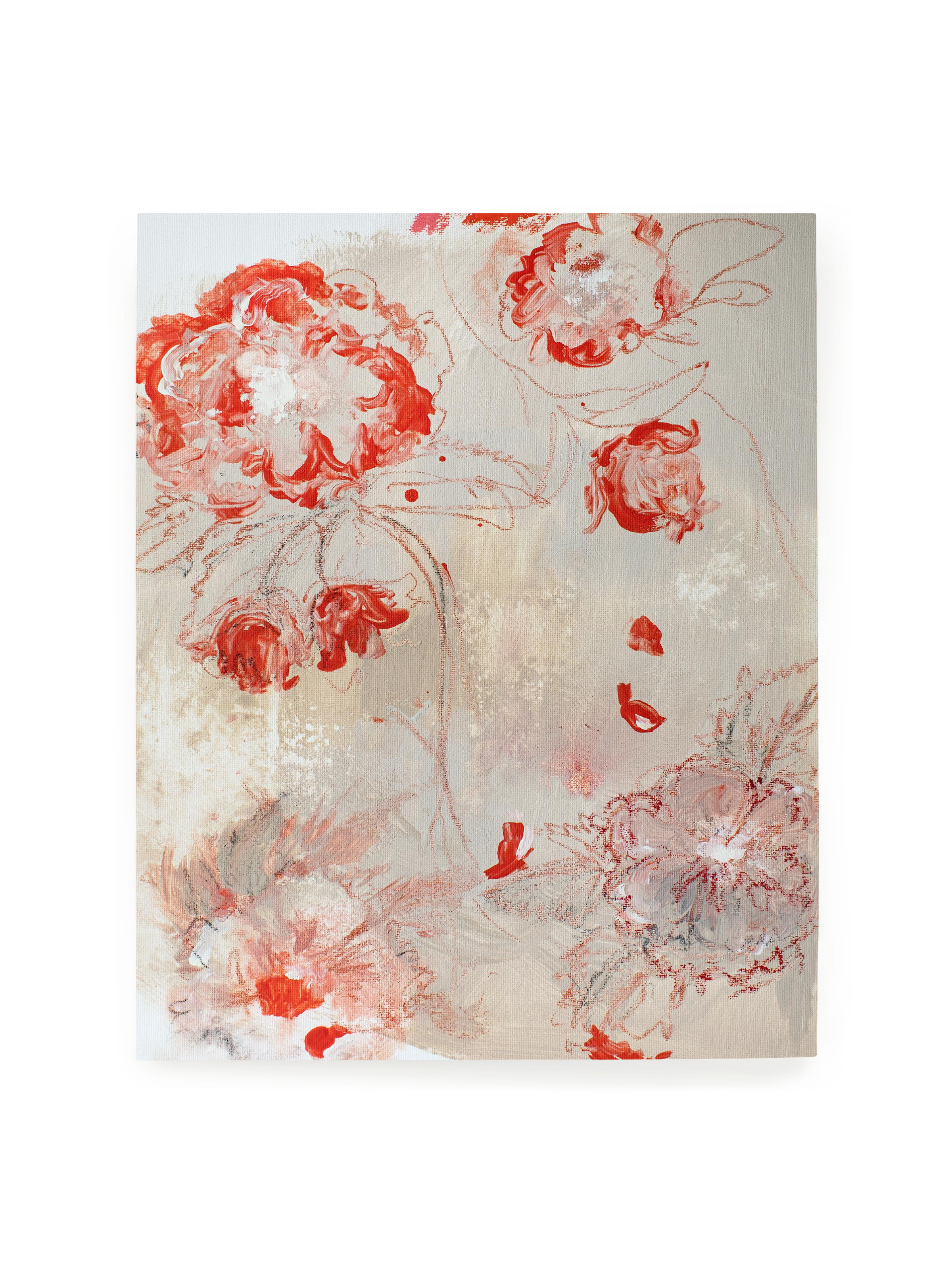 Poppies on Clay | Art Print