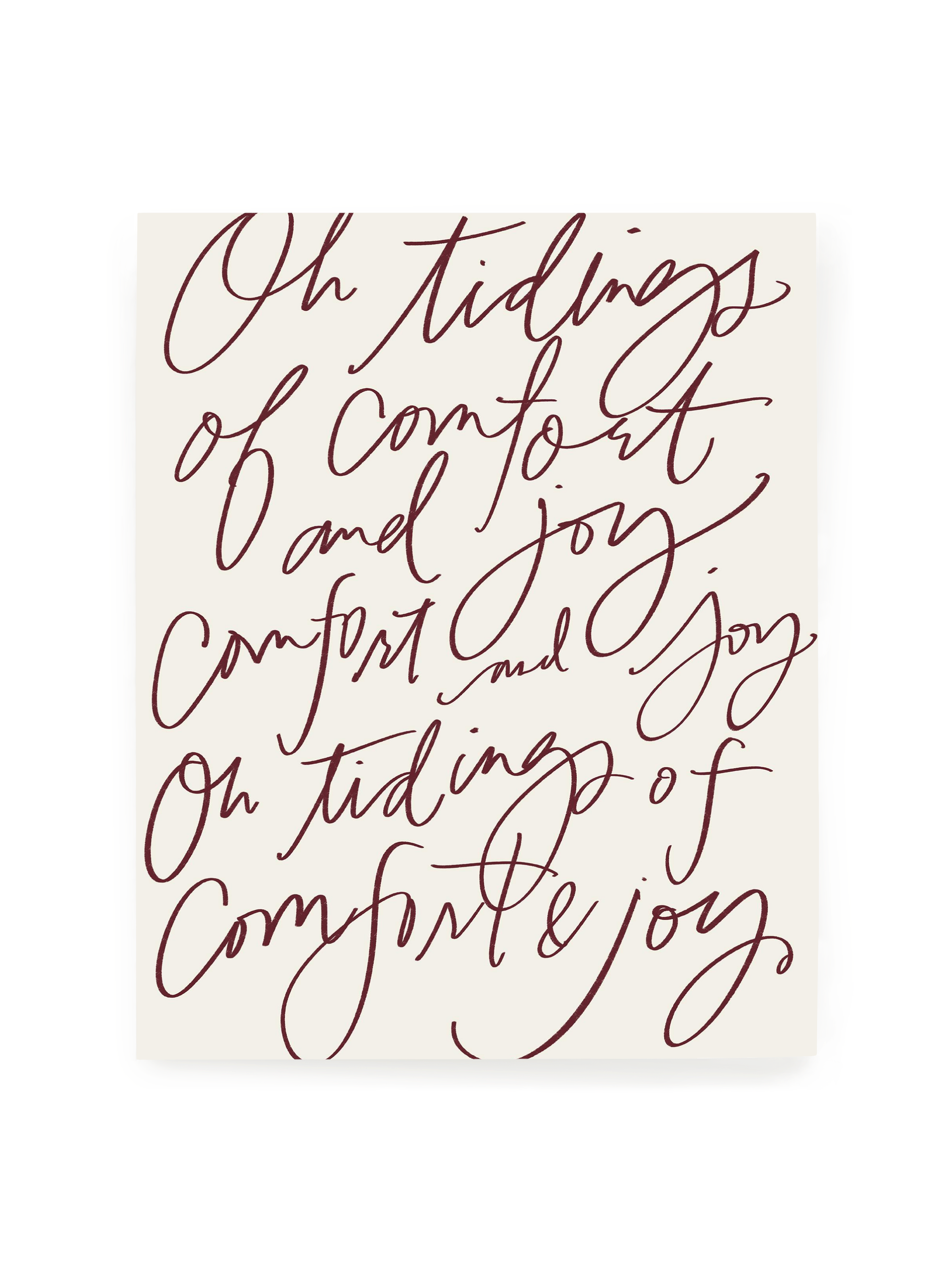 Comfort & Joy | Pomegranate | Art Print