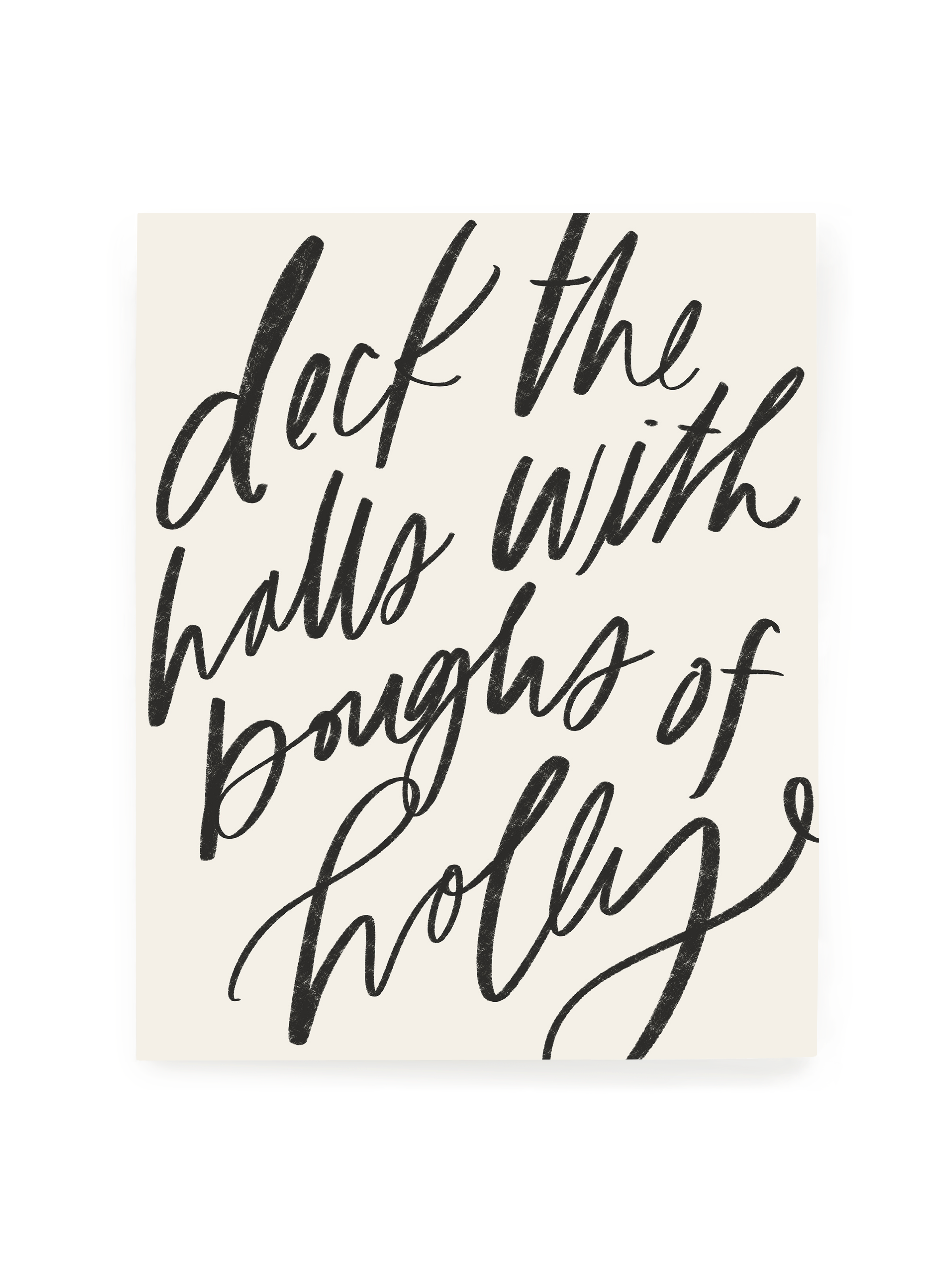 Deck the Halls | Alabaster | Art Print
