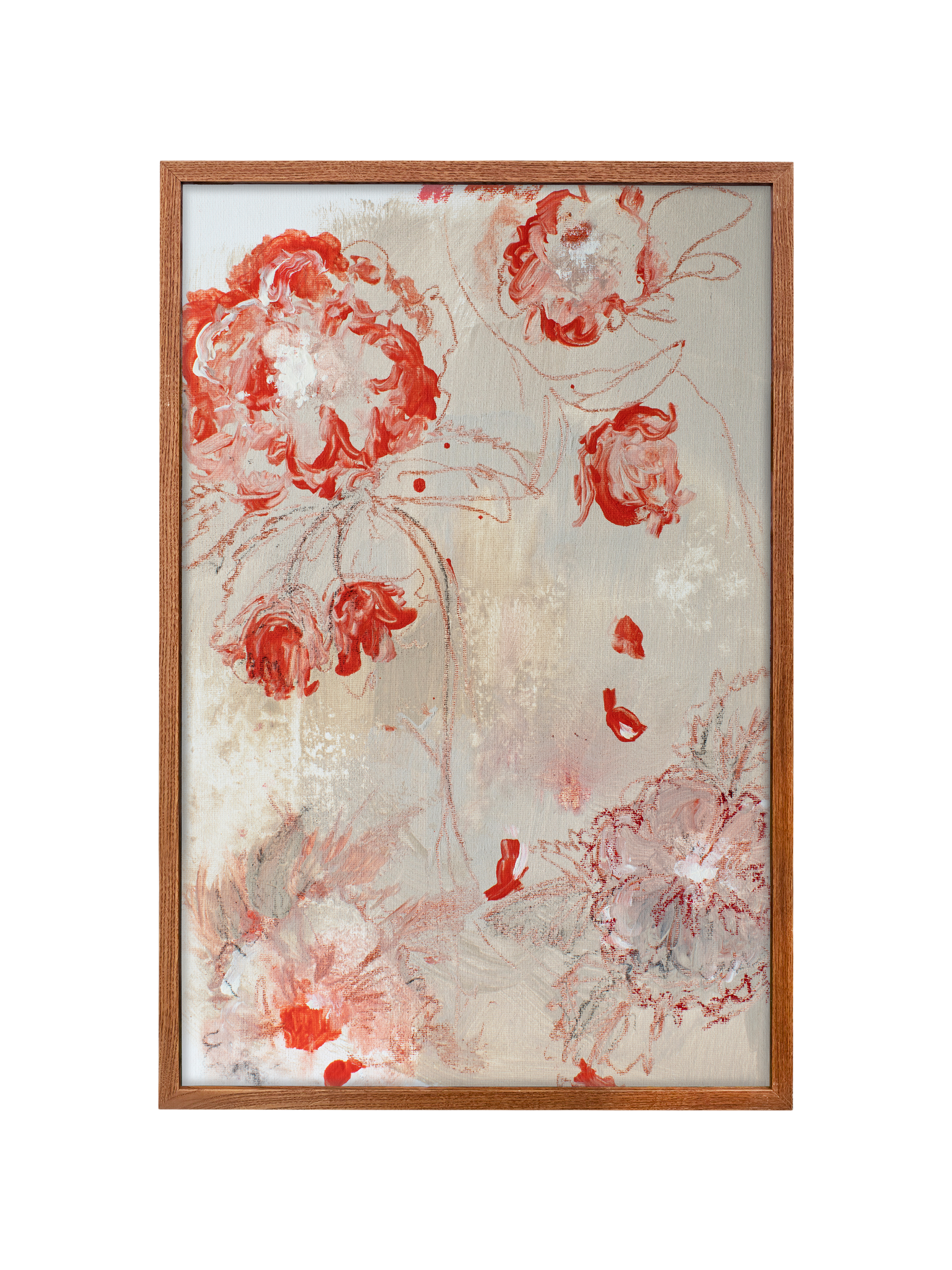 Poppies on Clay | Canvas