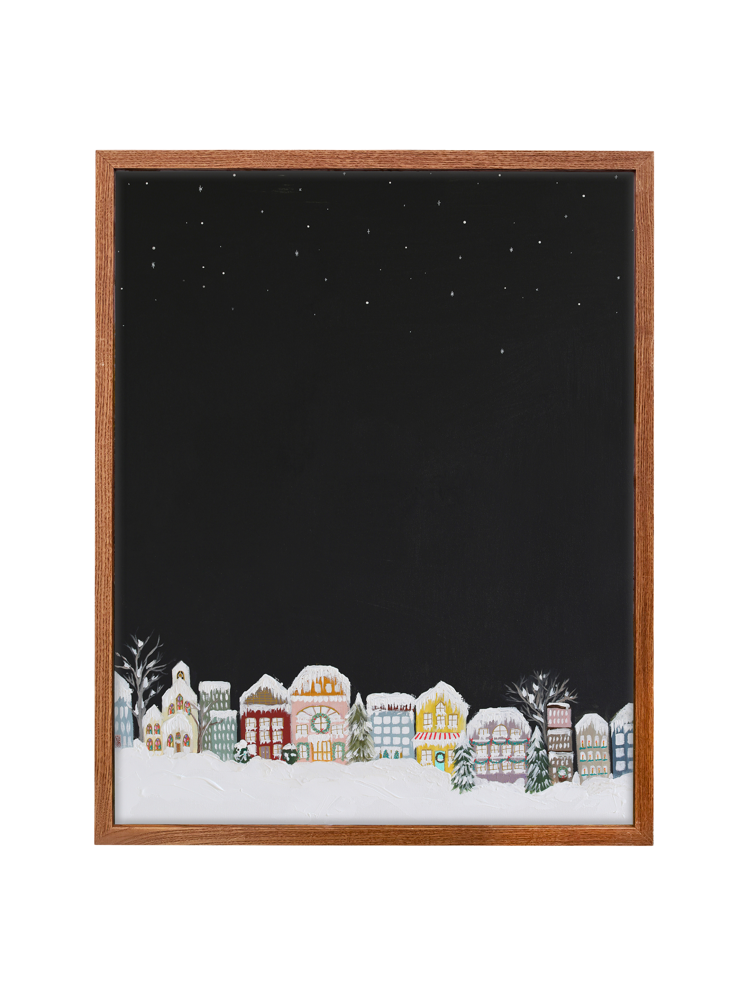 Village After Snow | Canvas