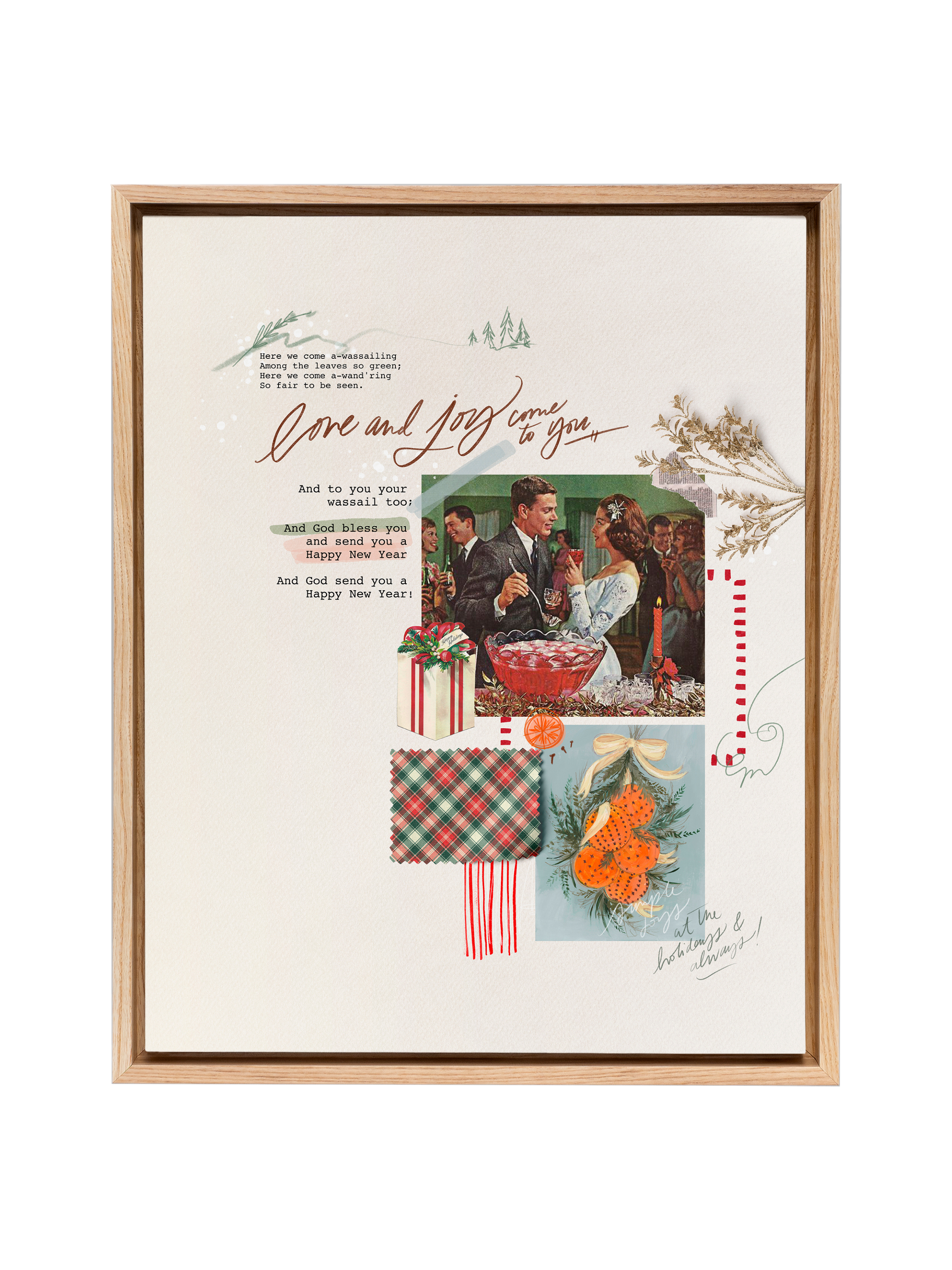 Wassailing Sketchbook | Canvas