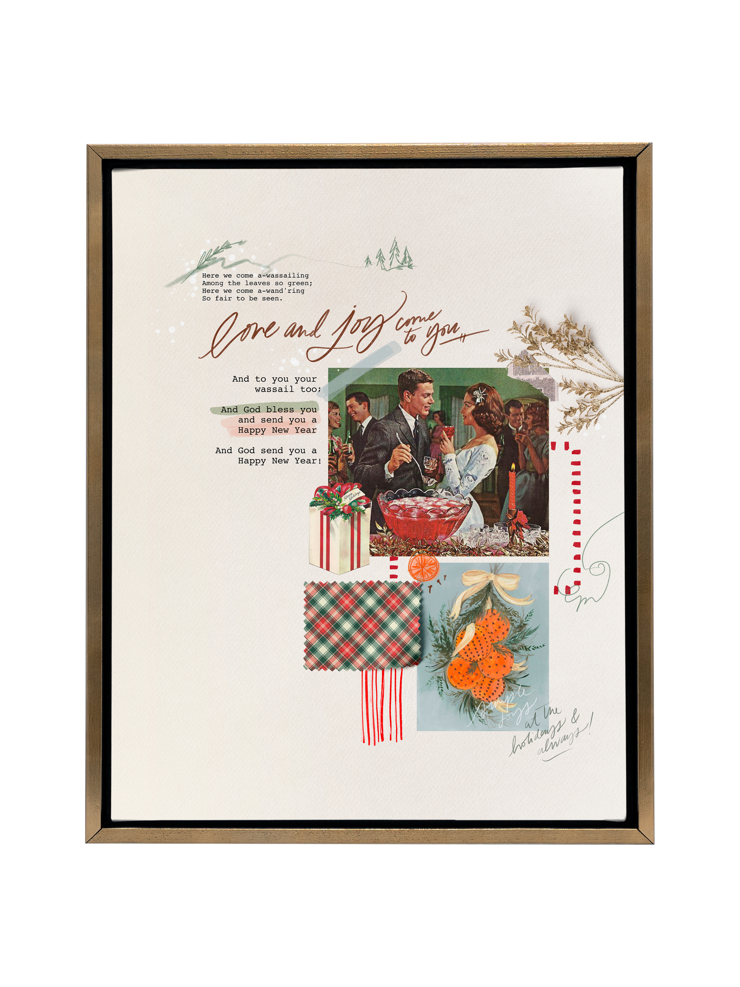 Wassailing Sketchbook | Canvas