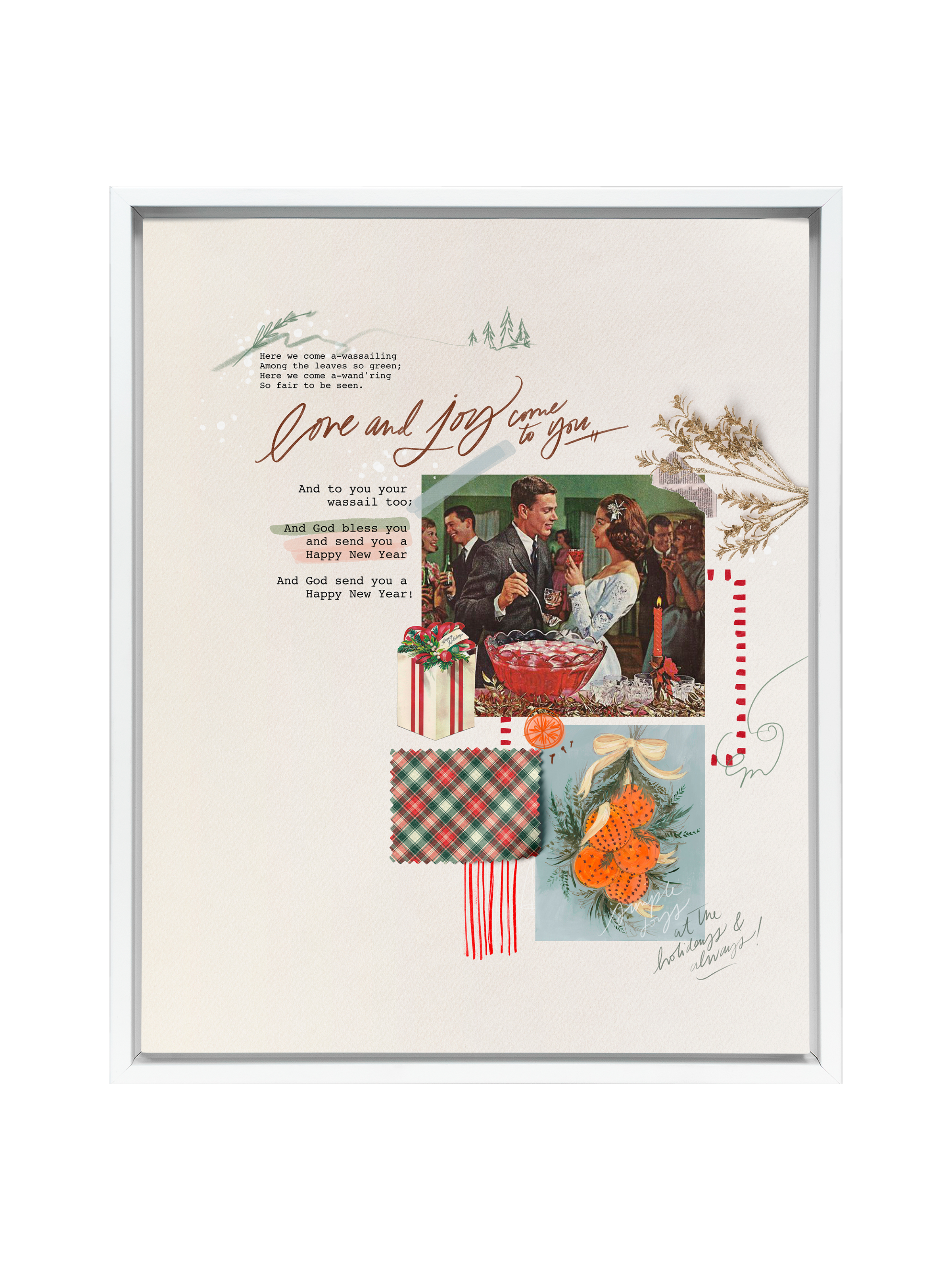 Wassailing Sketchbook | Canvas