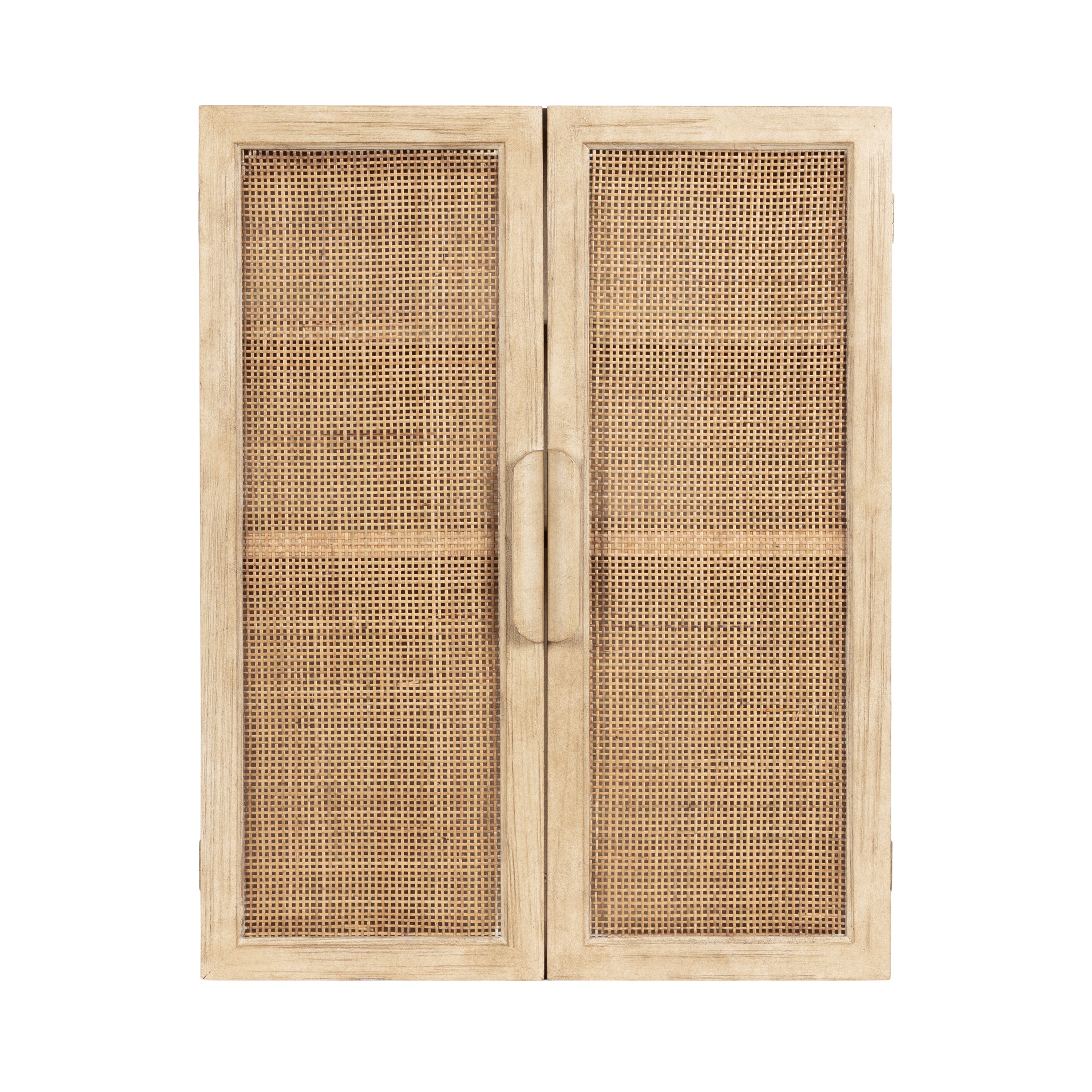 Ori Rattan 2-Door Wall Cabinet