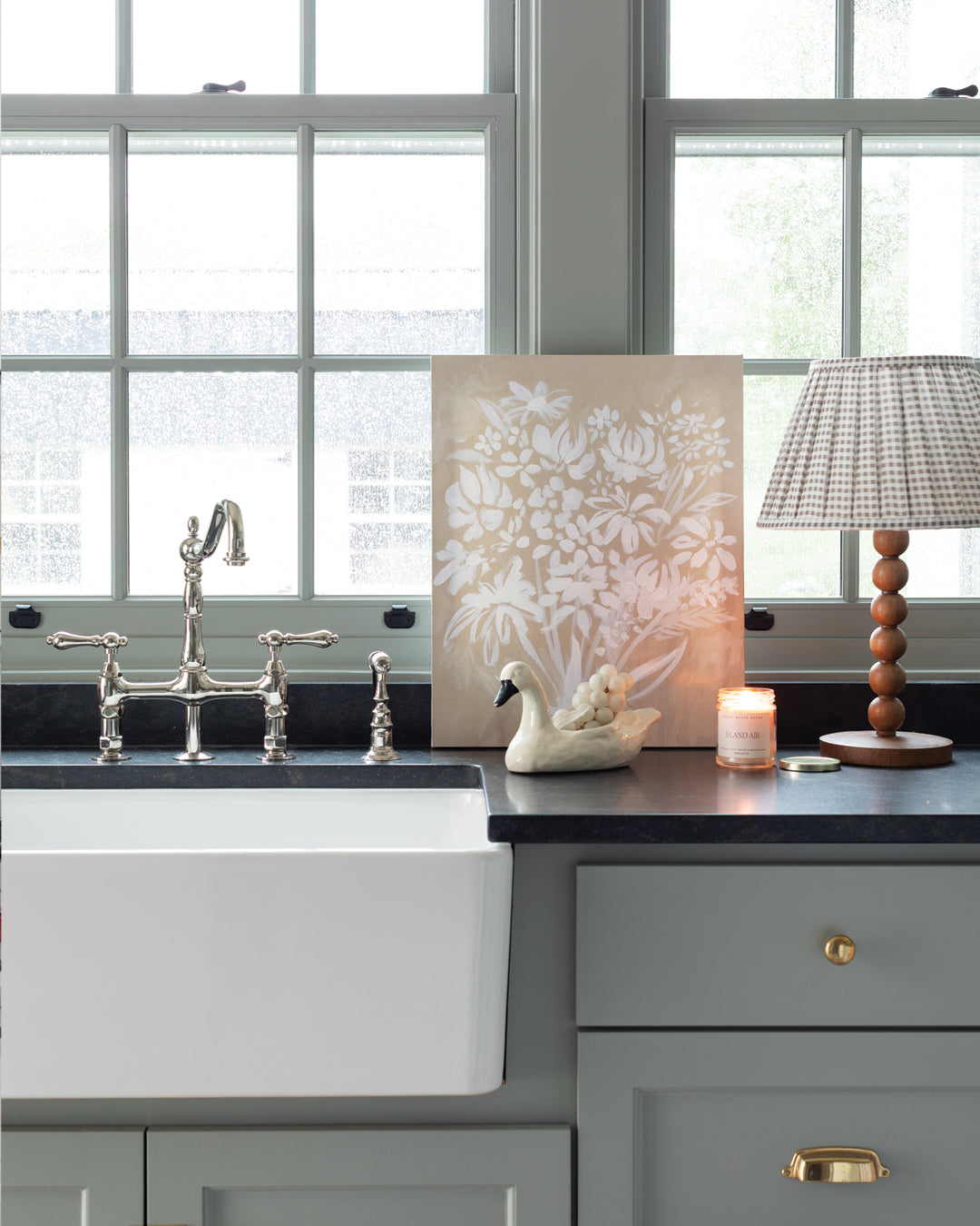 Wabi Sabi Wildflowers Canvas Wall Art
