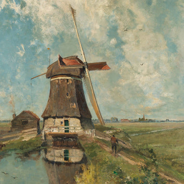 Dutch Windmills | Art Print