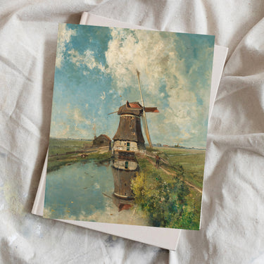 Dutch Windmills | Art Print