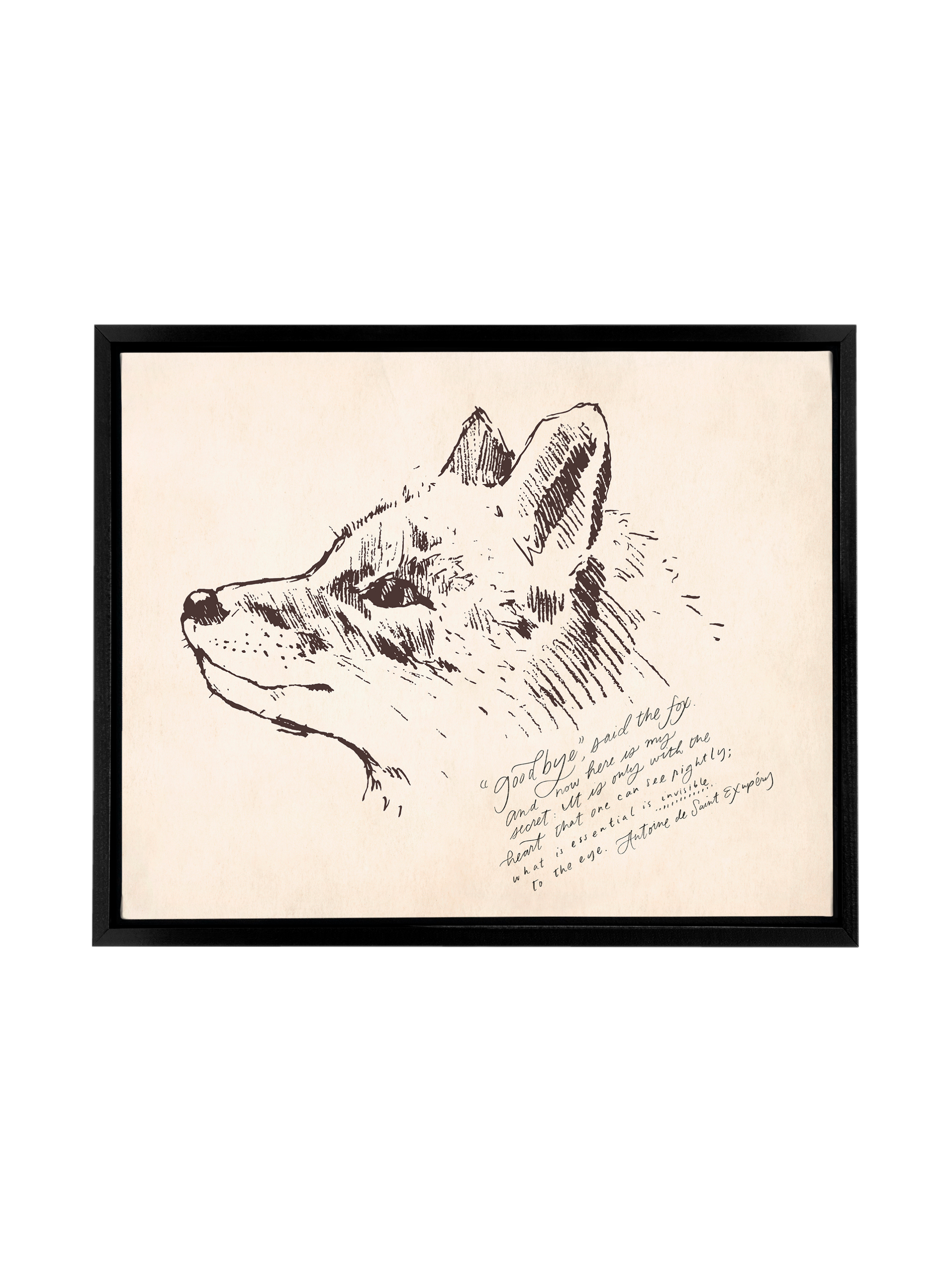 Wisdom from the Fox | Canvas