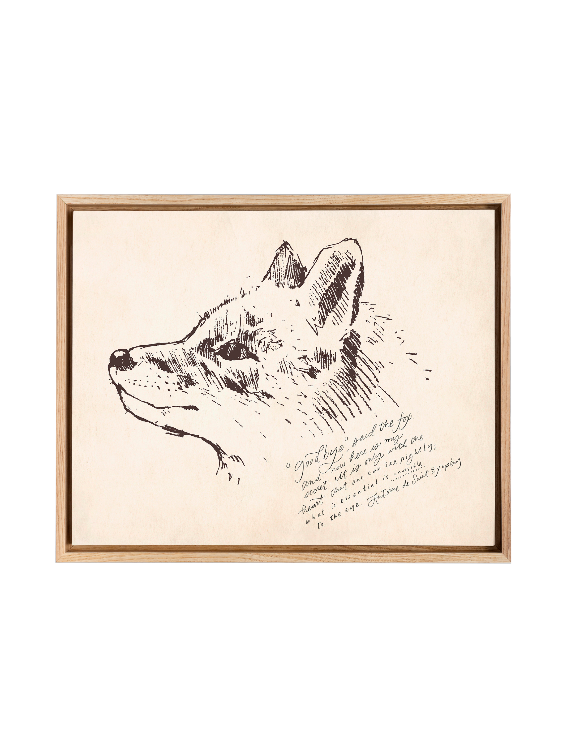 Wisdom from the Fox | Canvas