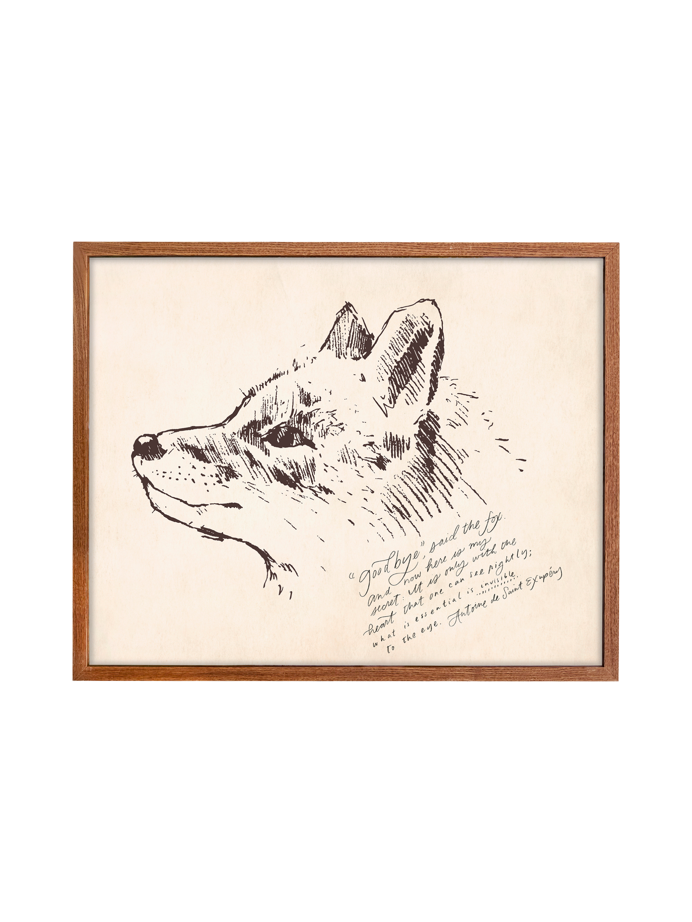 Wisdom from the Fox | Canvas
