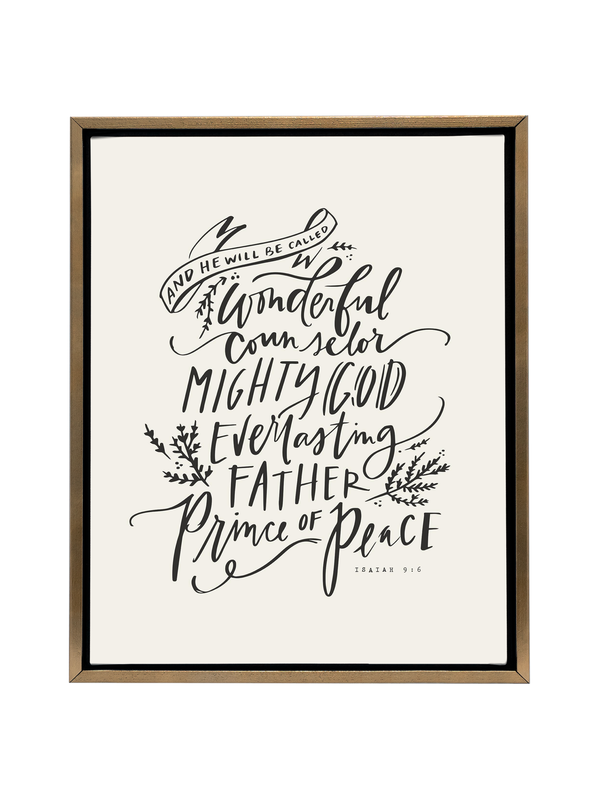 Wonderful Counselor | Alabaster | Canvas