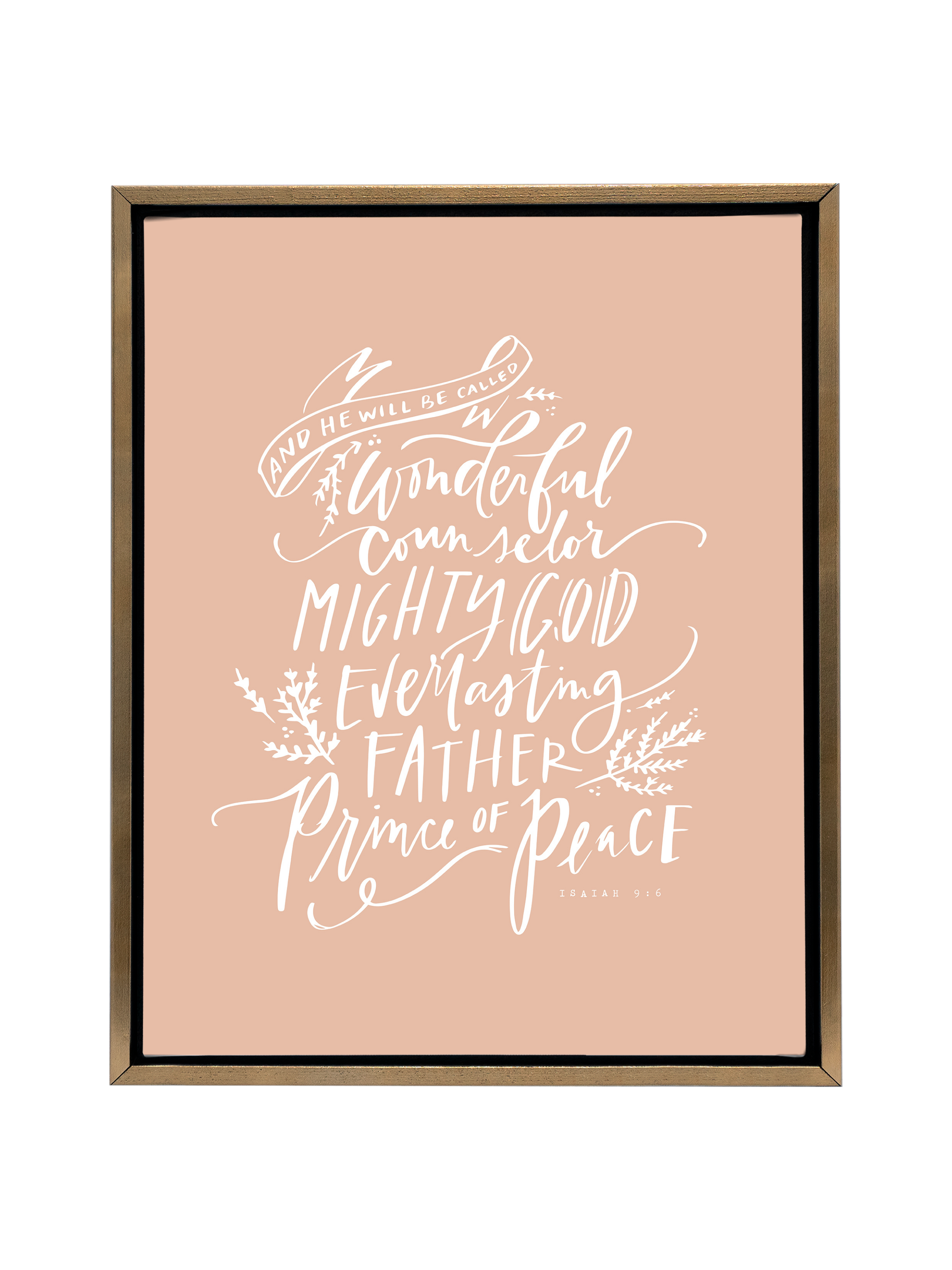 Wonderful Counselor | Cameo | Canvas