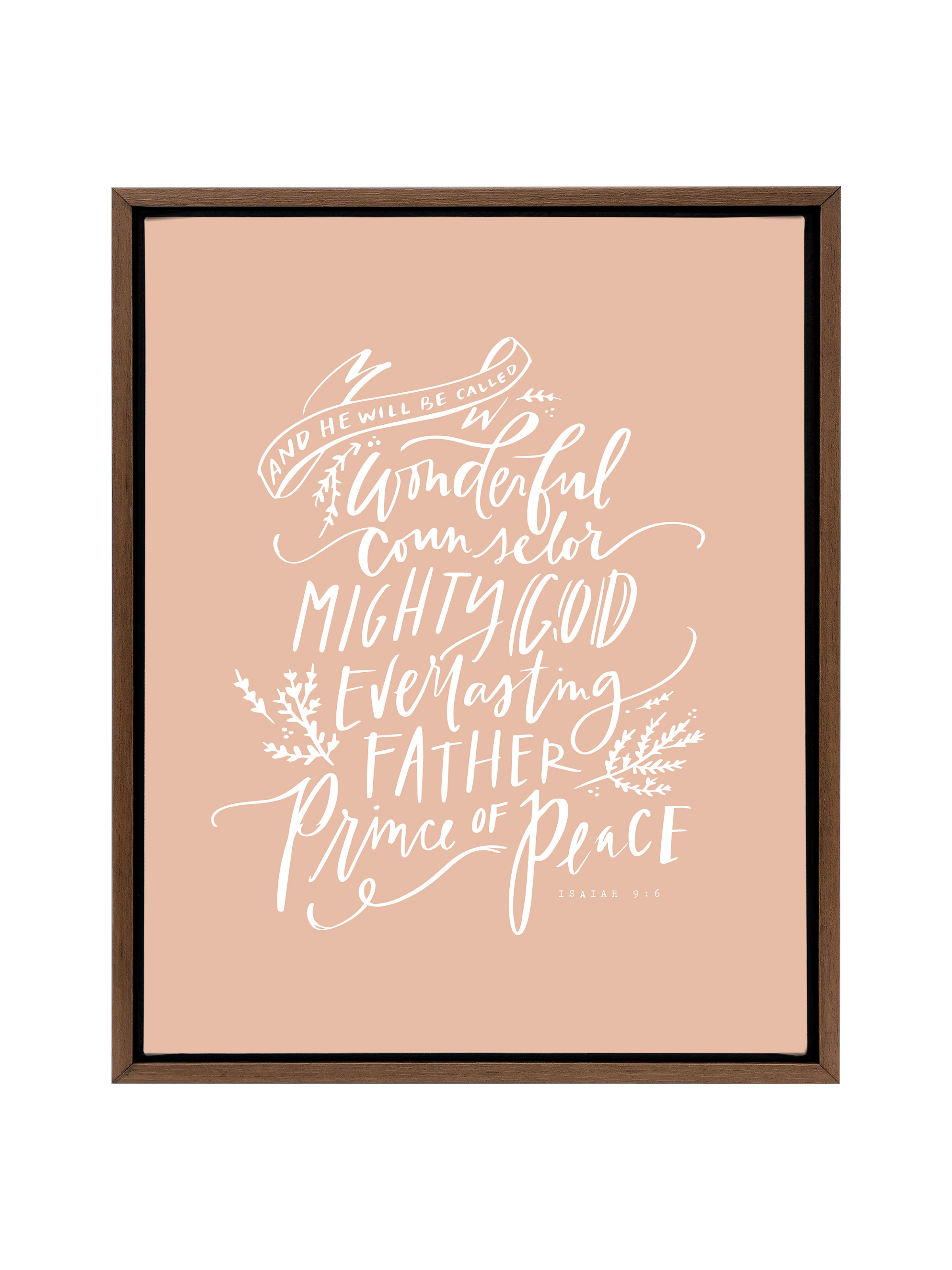 Wonderful Counselor | Cameo | Canvas