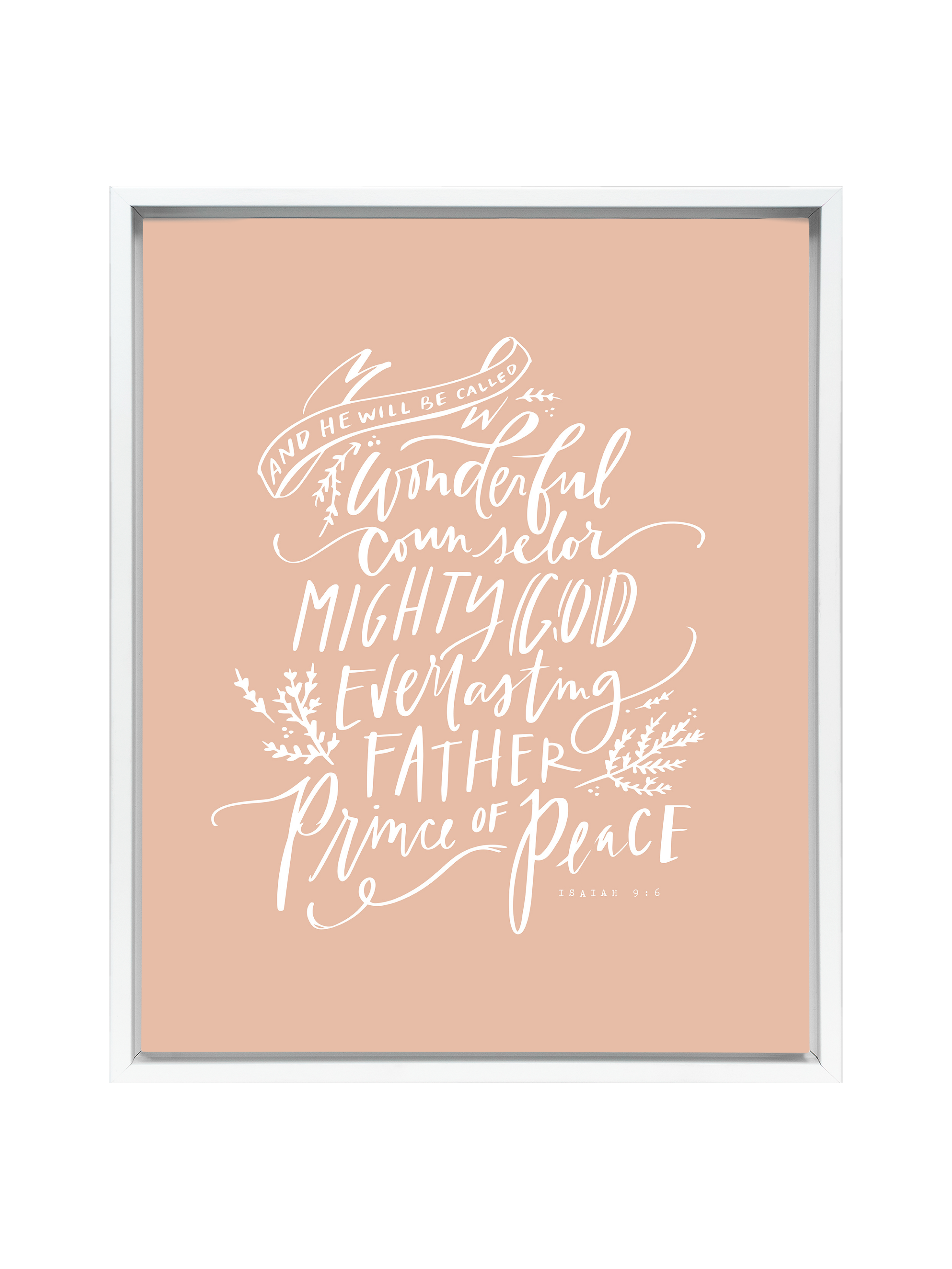 Wonderful Counselor | Cameo | Canvas