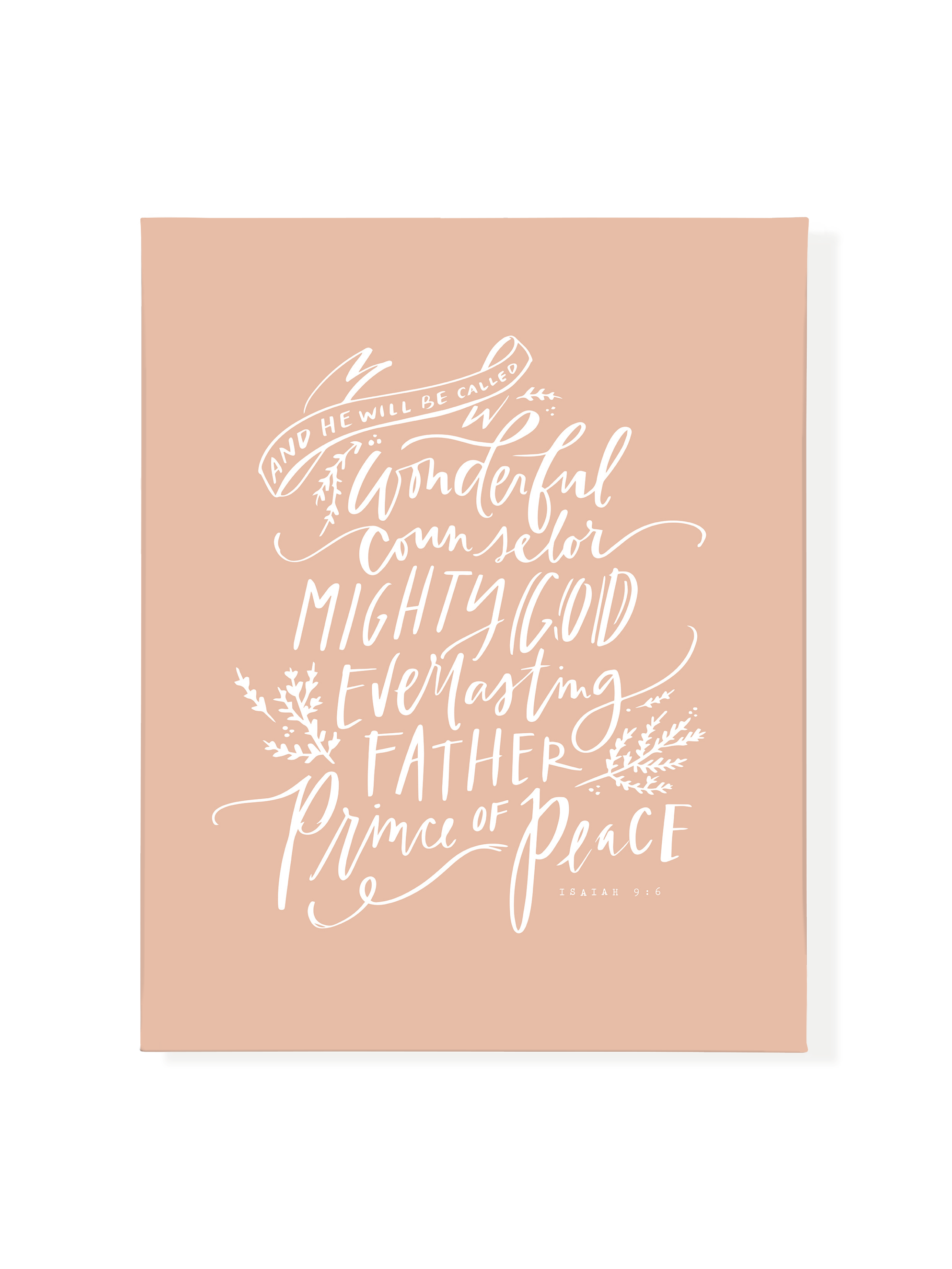 Wonderful Counselor | Cameo | Canvas