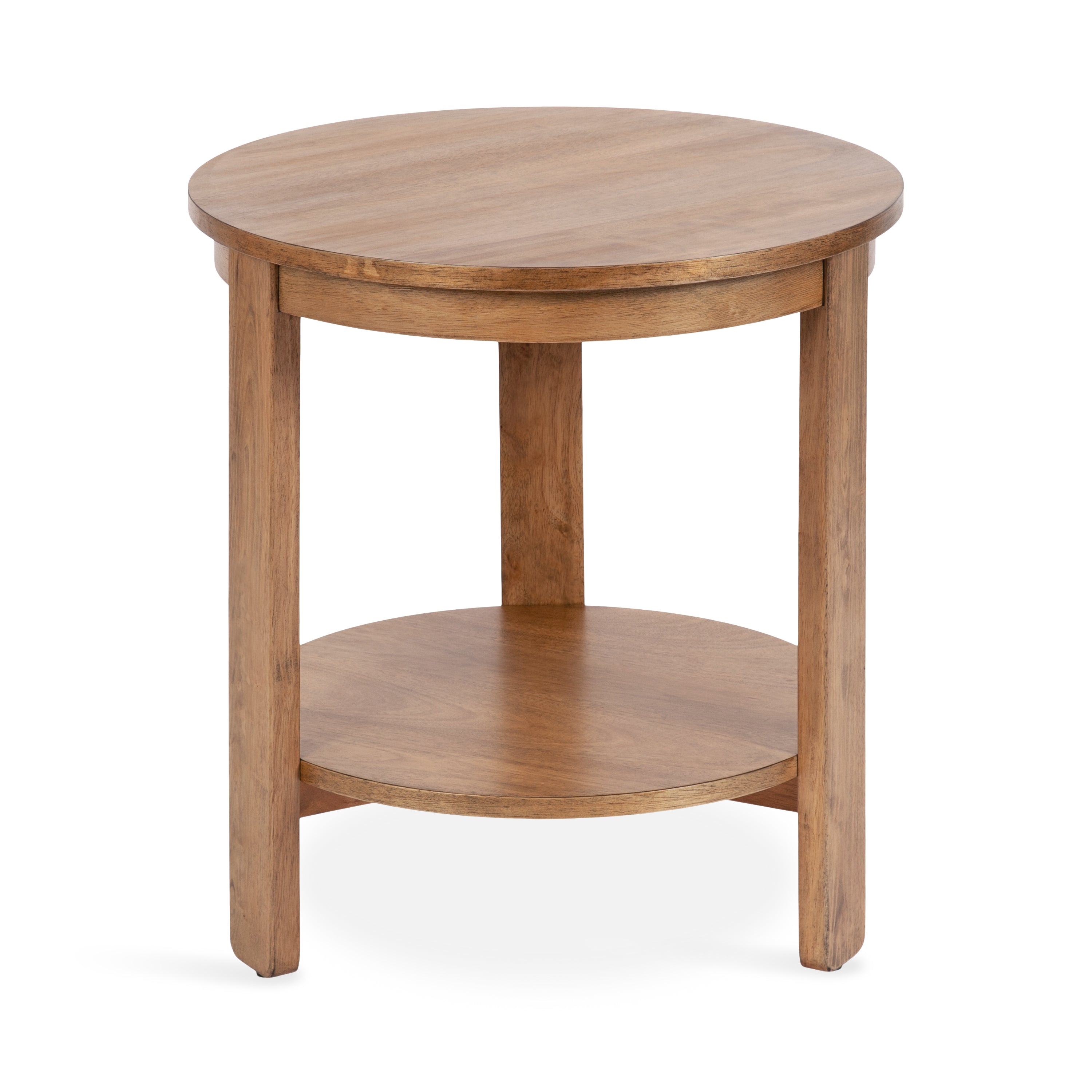 Foxford Round Wood Side Table