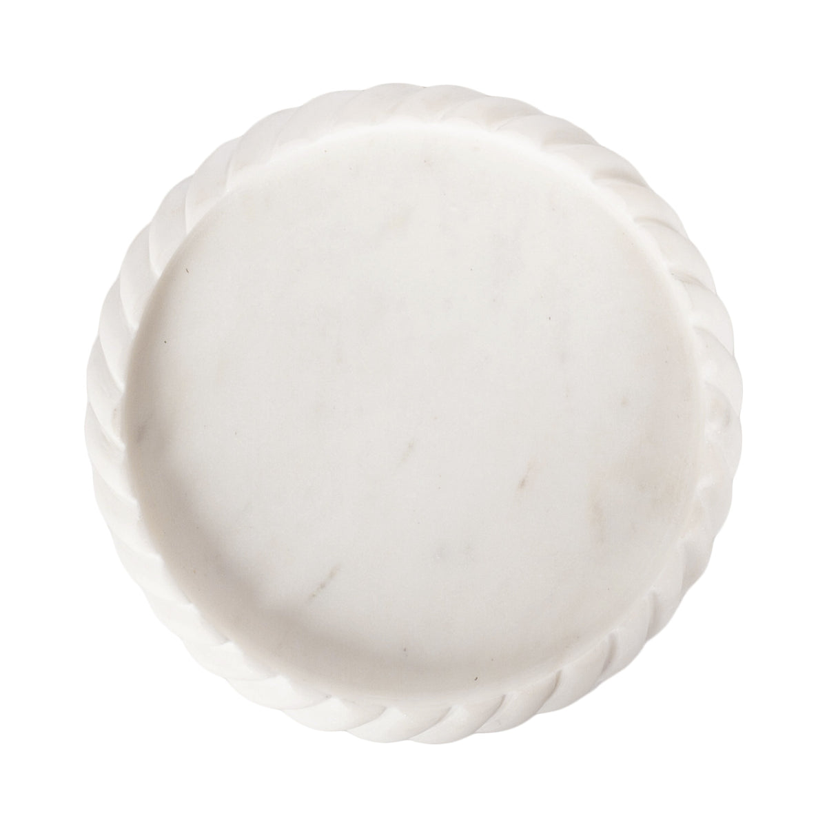 Trenza Marble Candle Holder