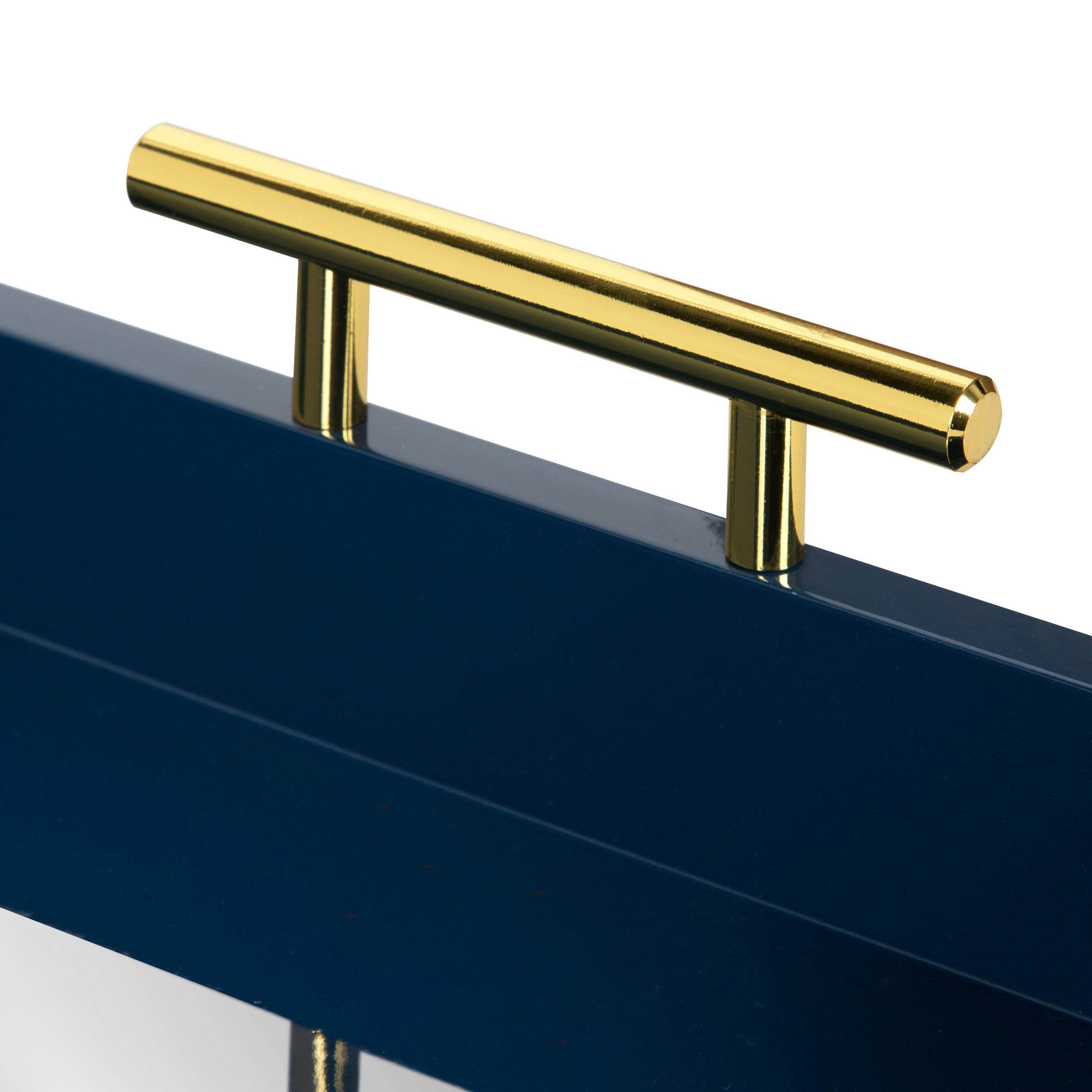 Lipton Hexagon Decorative Tray with Metal Handles