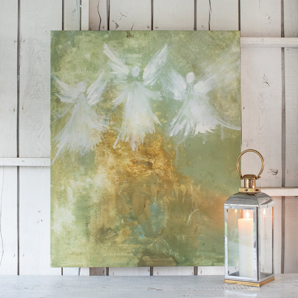 heavenly hosts unframed canvas, size 40 x 50