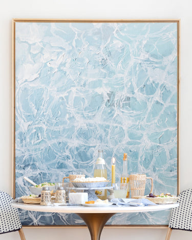 Styled Inspiration Photo of Sparkling Water Artwork