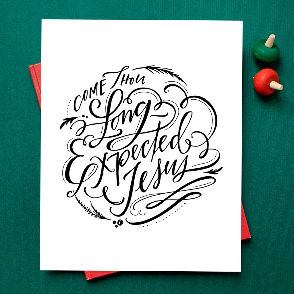 Come Thou Long Expected Jesus Download Print