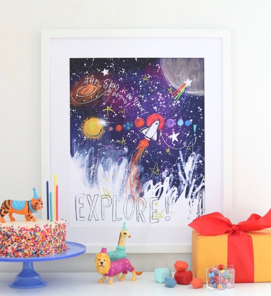 styled inspiration photo of space daydream™ artwork