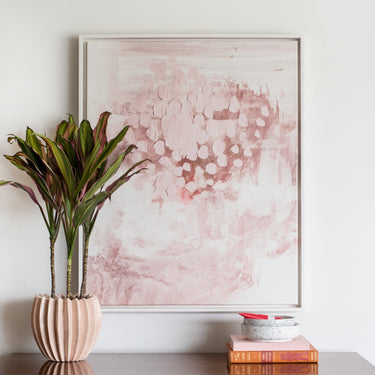 Styled Inspiration Photo of Blush Bungalow Artwork