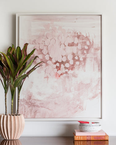 Styled Inspiration Photo of Blush Bungalow Artwork