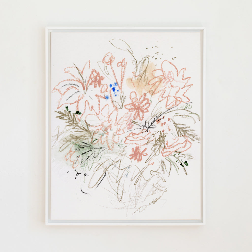 Gestural Floral Sketch – Lindsay Letters®