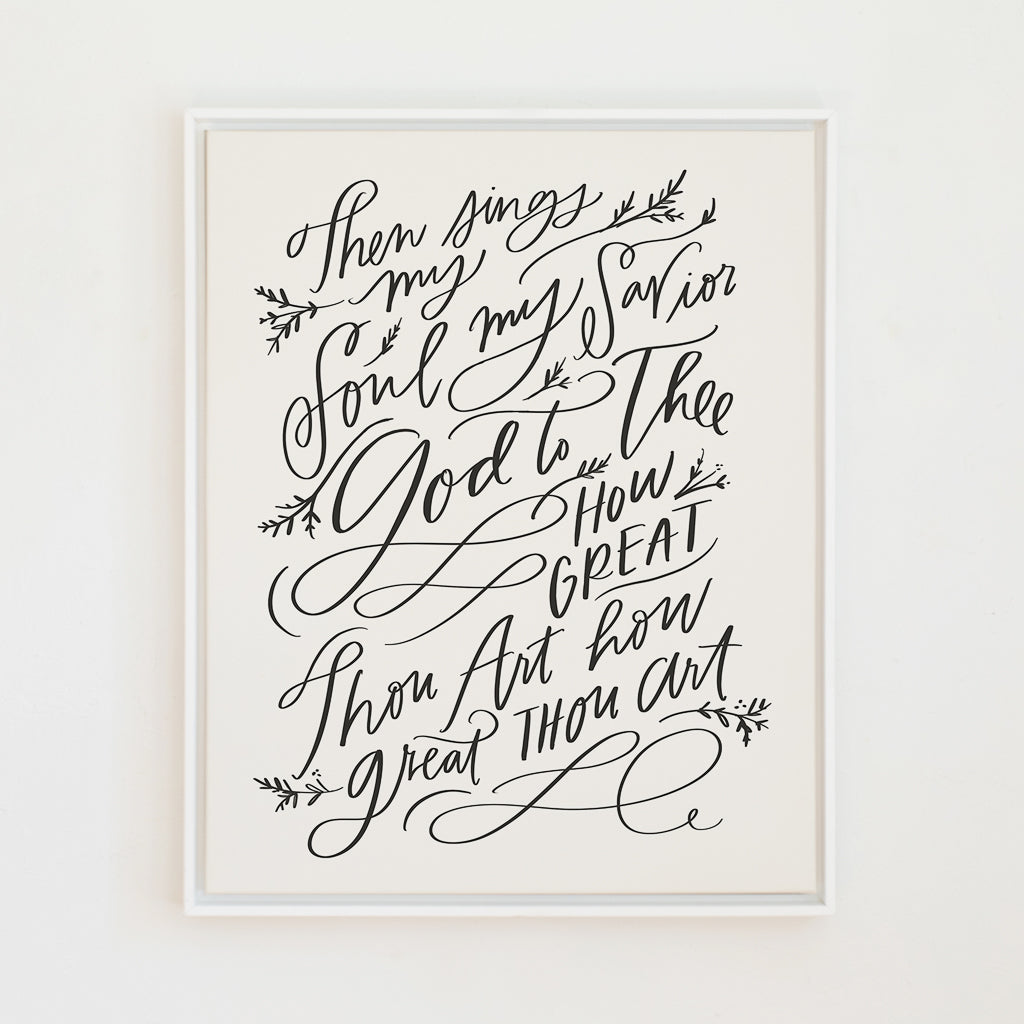 How Great Thou Art – Lindsay Letters®