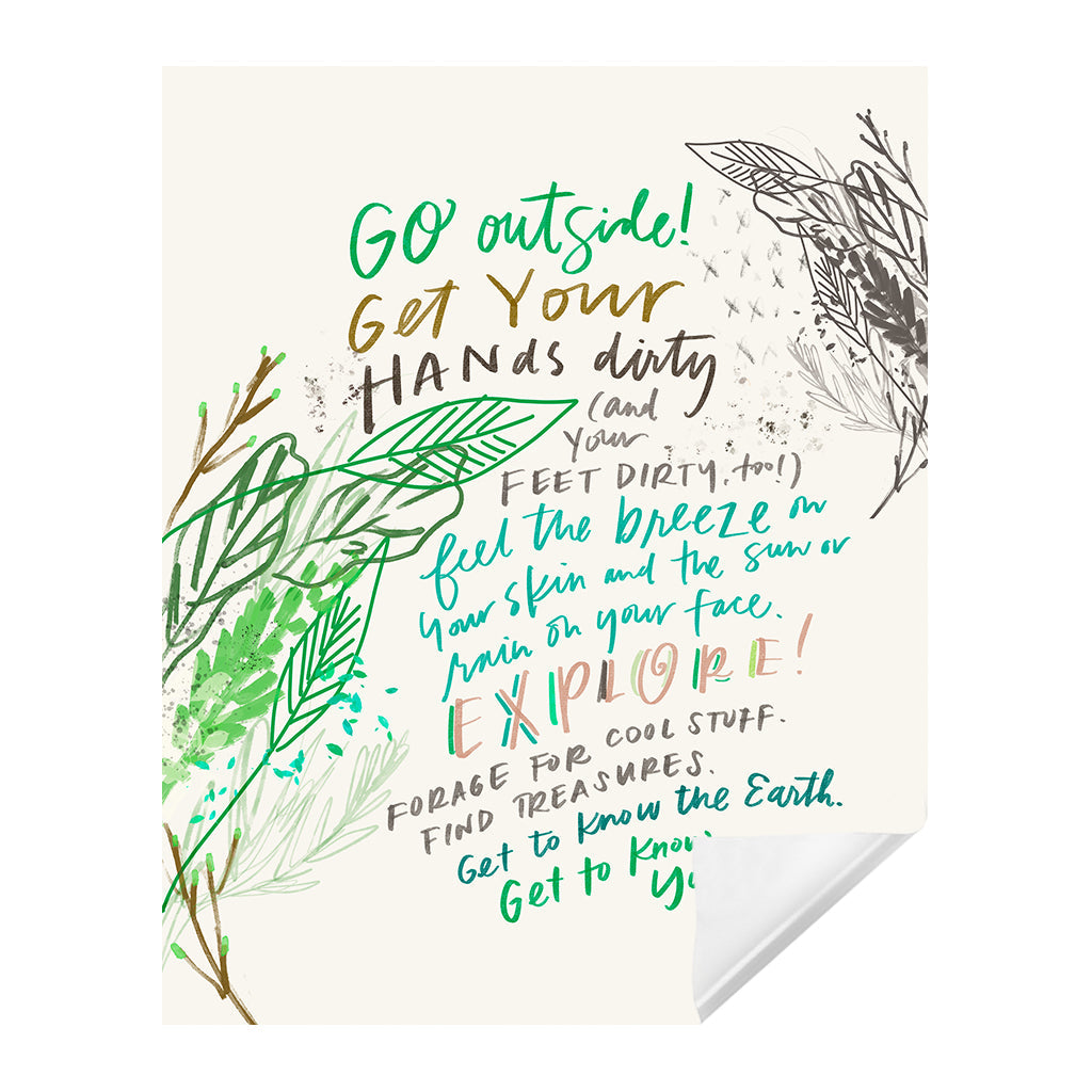 Planting & Growing Adhesive Art, Fun Edition