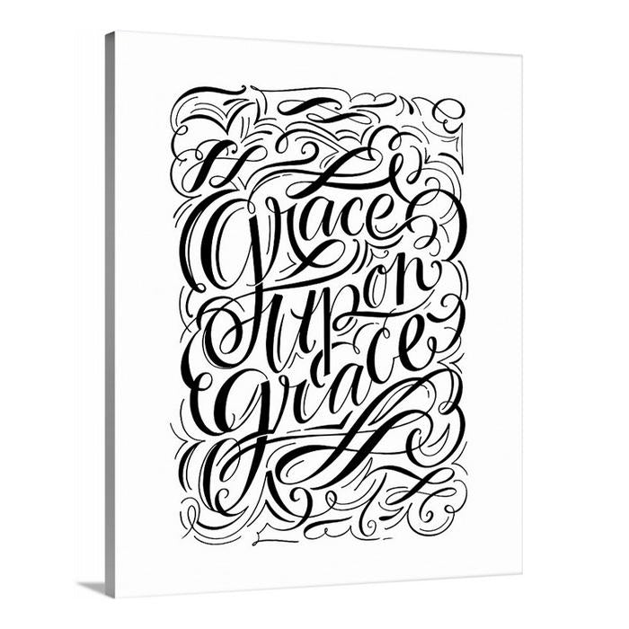 Grace Block Lettering Grace In Letters