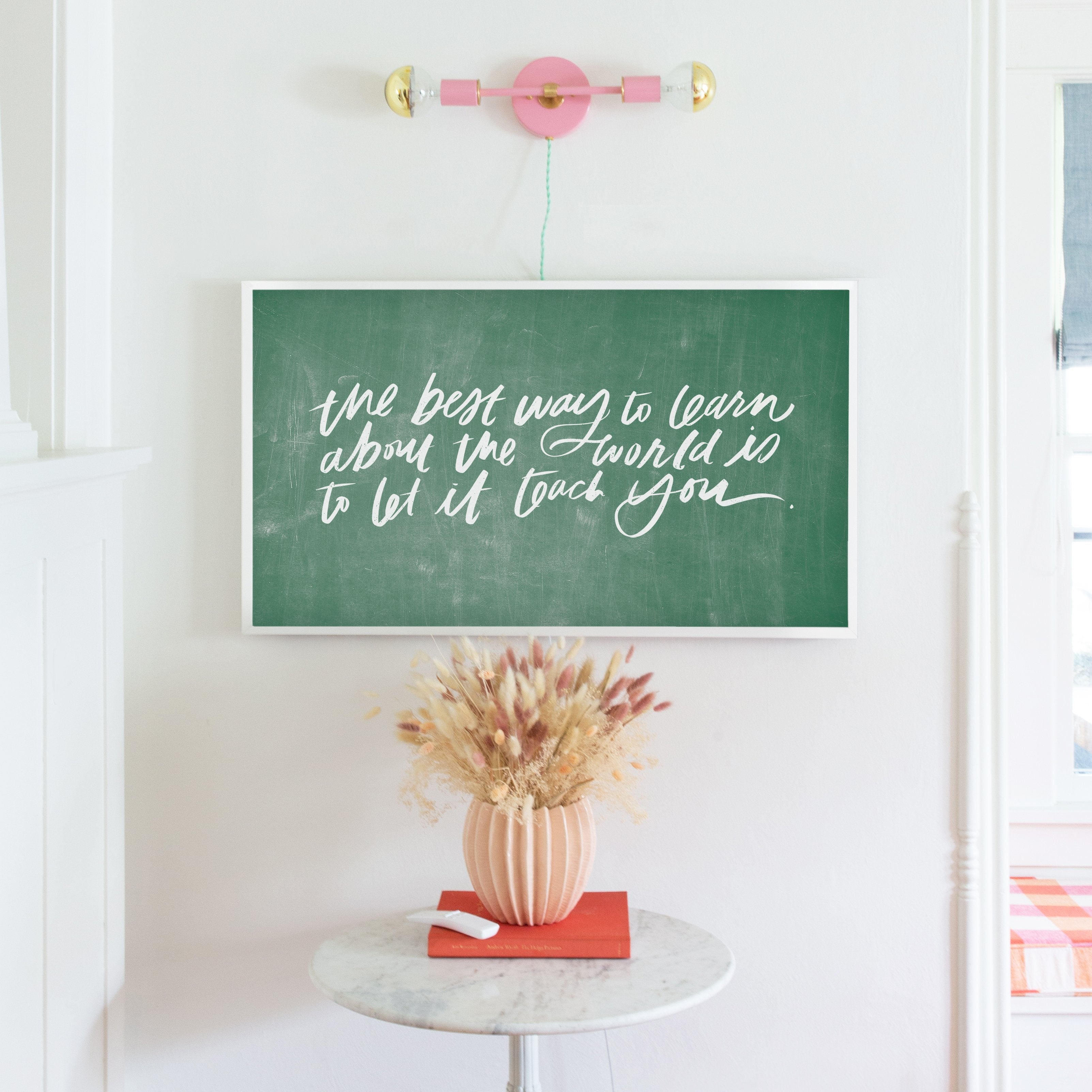 Best Way To Learn in Schoolhouse | Frame TV Art Design