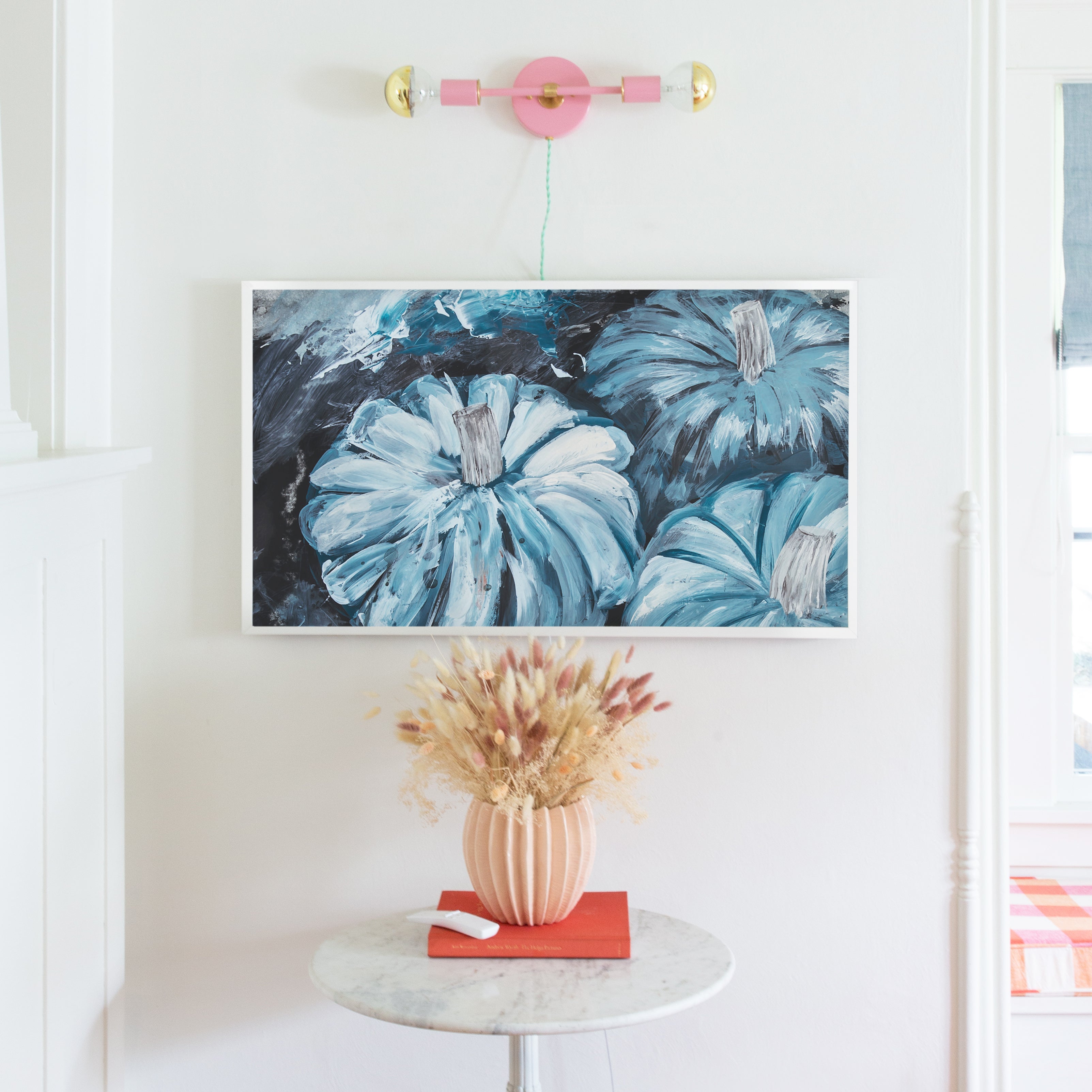 Blue Pumpkins | Frame TV Art Design
