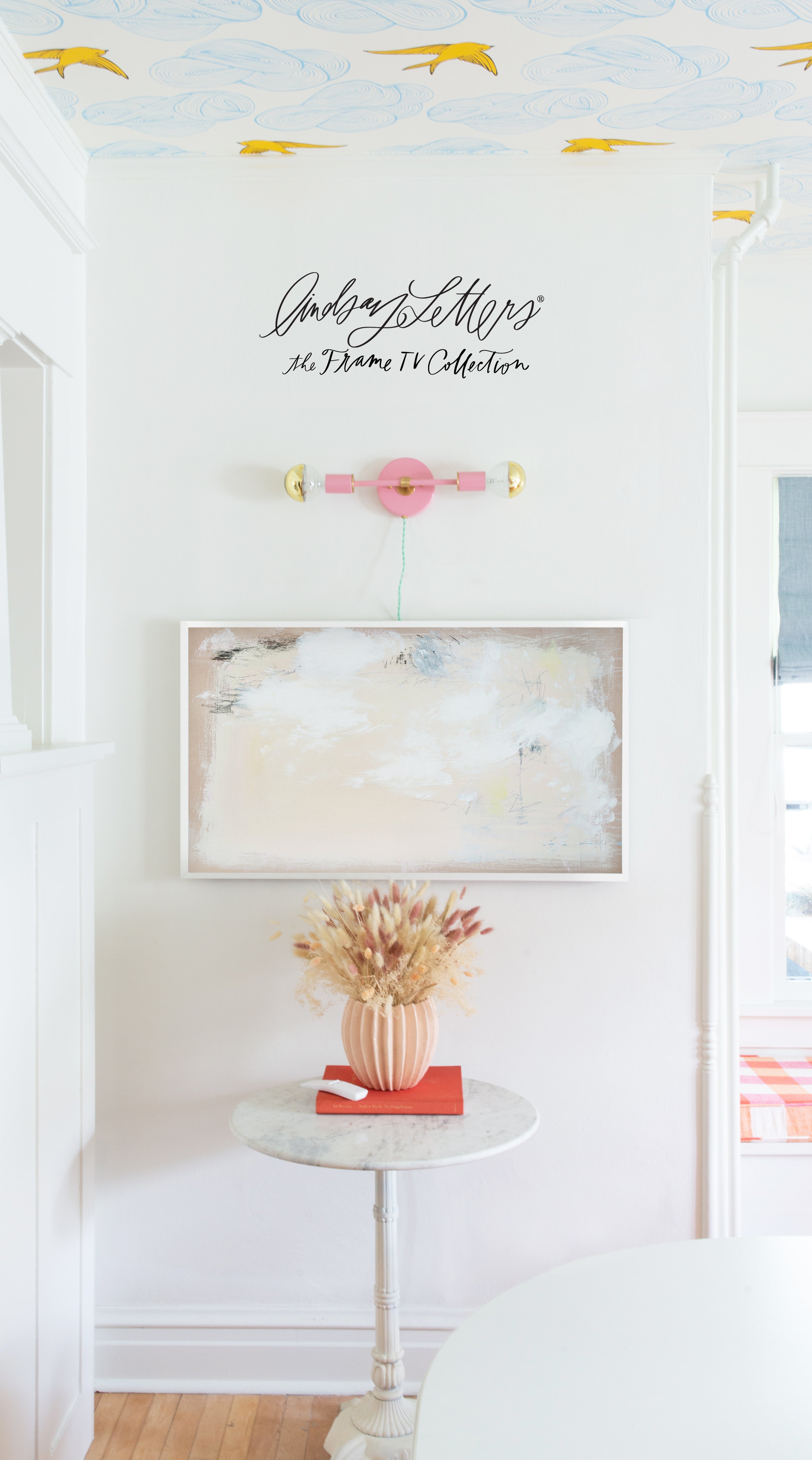 Moongate | Lindsay Letters Frame TV Collection