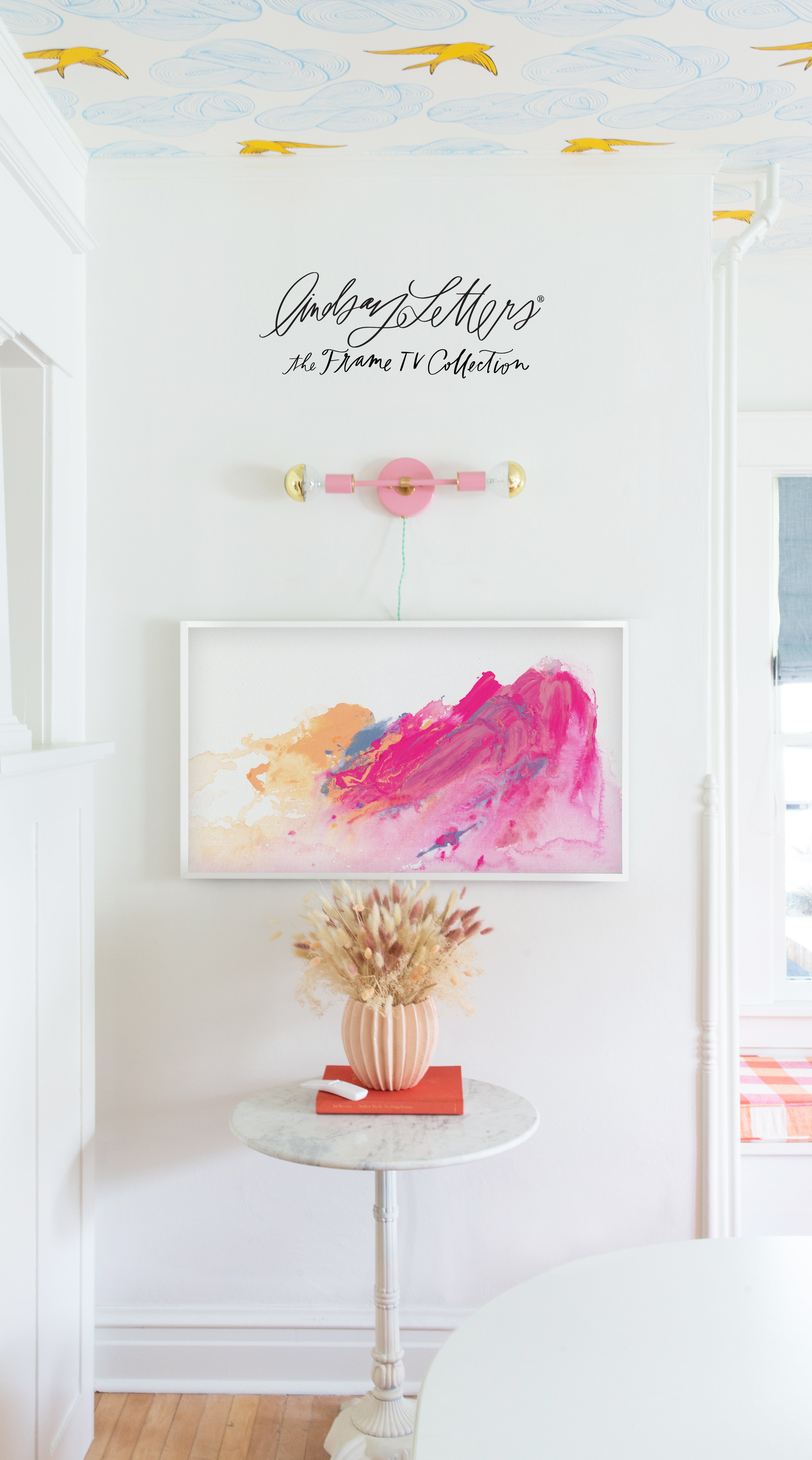 Sorbet | Lindsay Letters Frame TV Collection