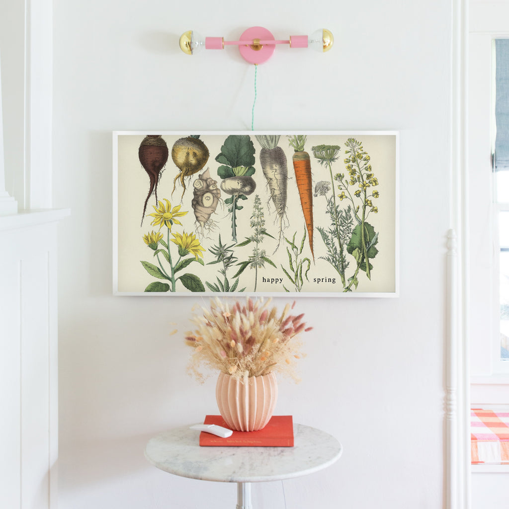 spring veggies | frame tv art design