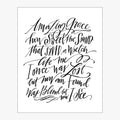 Amazing Grace Download With Black Lettering On White