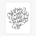 Auld Lang Syne Design in Black