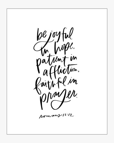 Be Joyful Download Design in Black