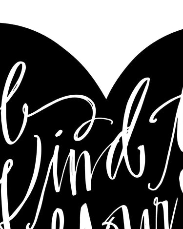 Be Kind To Yourself Download Design Details