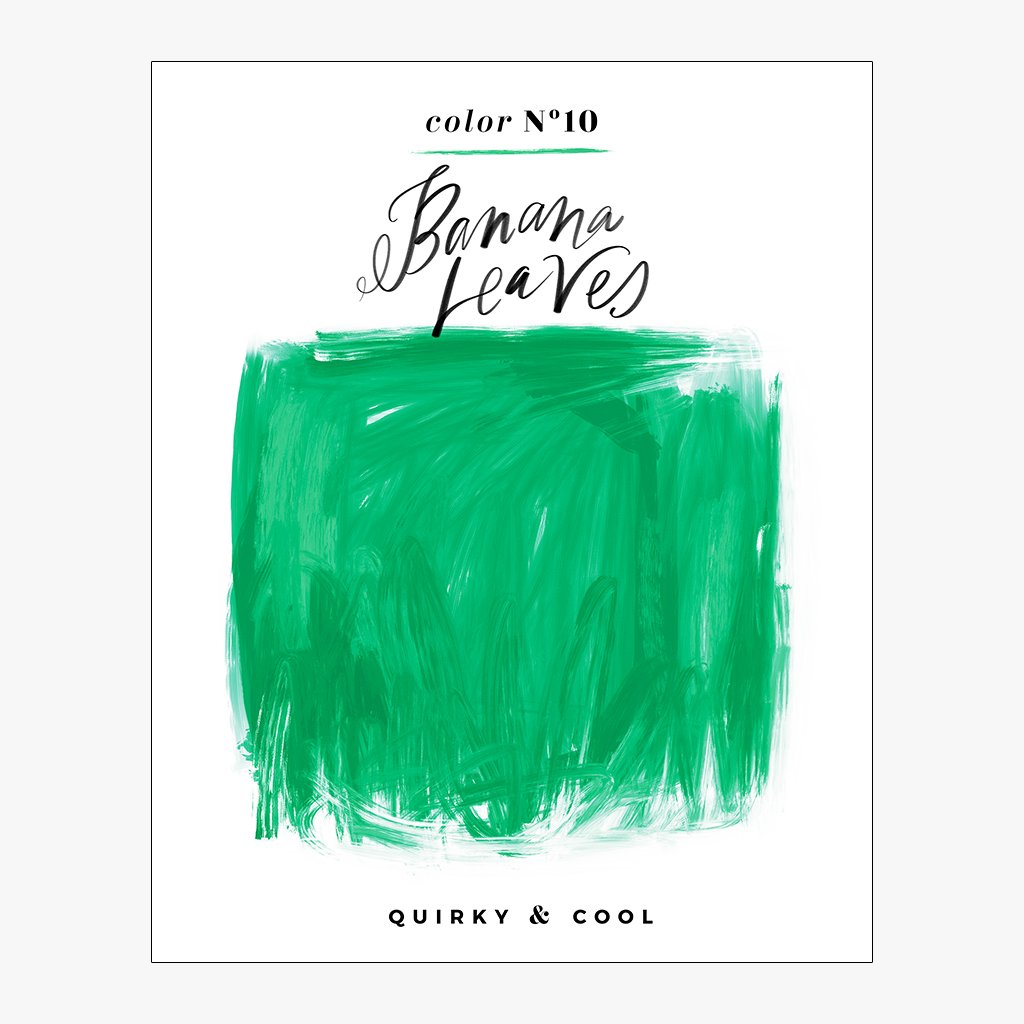 Banana Leaves (Quirky & Cool) Download Design