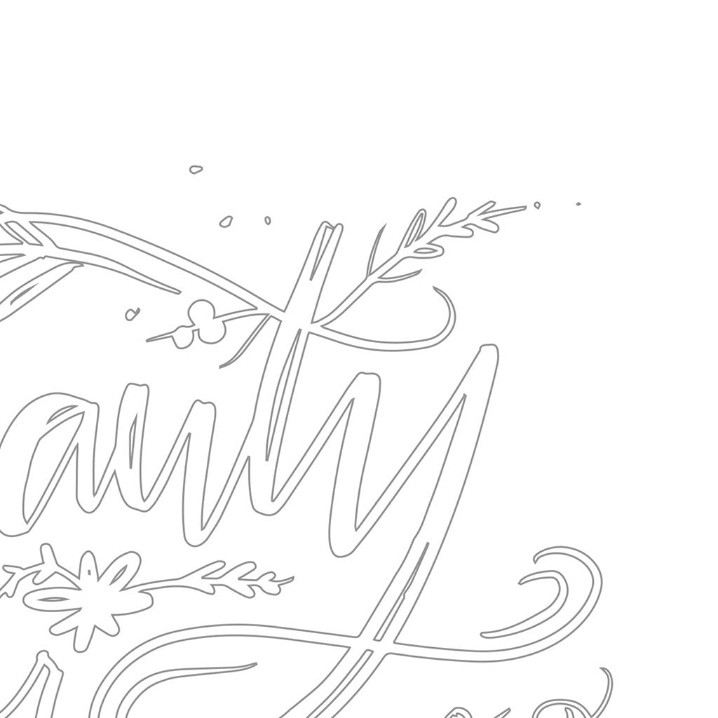 Beauty For Ashes Coloring Page Download Design Details