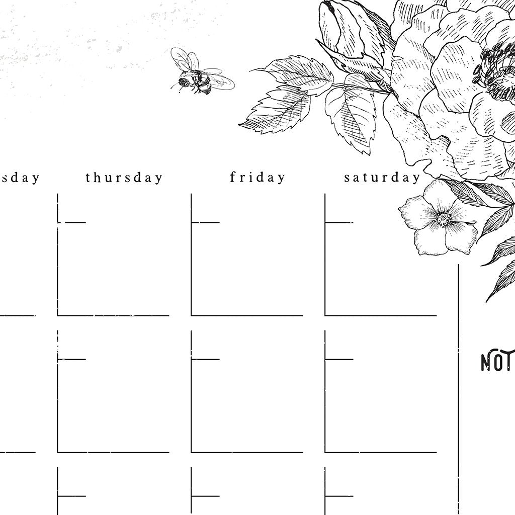 the monthly farmhouse botanical design details