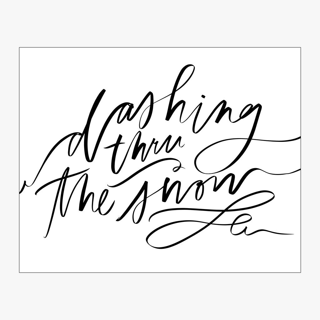 Dashing Thru The Snow Download Design