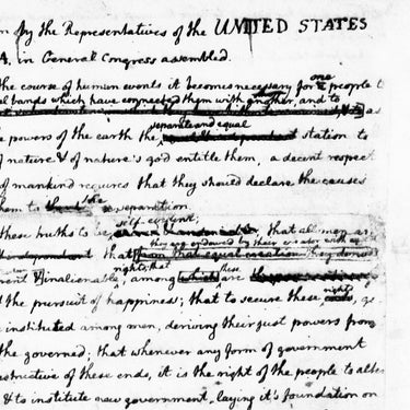 Declaration of Independence Draft Download Design Details